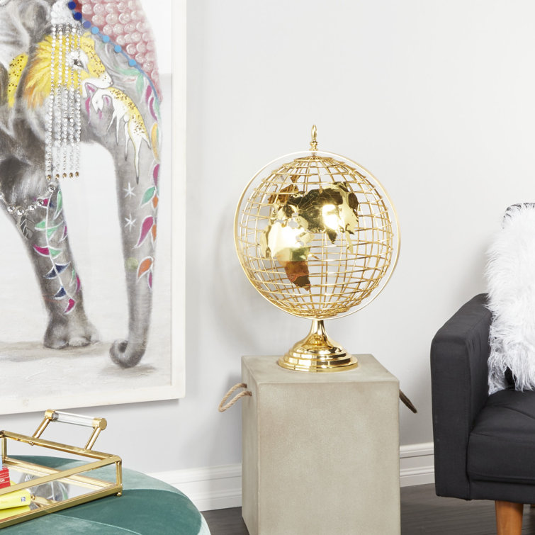 Williston Metal Rotating Globe & Reviews Wayfair